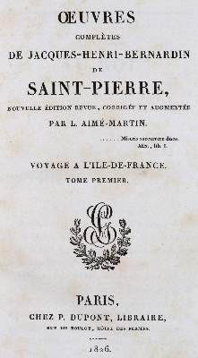 Bild Nr.1: 141-1114 Saint-Pierre,J.H.B.de.: (Literatur und illustrierte Bücher bis 19.Jahrhundert)