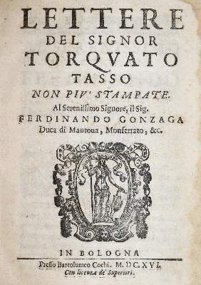 Bild Nr.1: 141-1143 Tasso,T.: (Literatur und illustrierte Bücher bis 19.Jahrhundert)