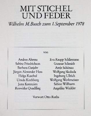 Bild Nr.2: 141-1177 Becker,P.G.: (Literatur und illustrierte Bücher 20.Jahrhundert - Alte Literatur in modernen Ausgaben)