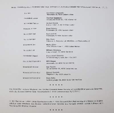 Bild Nr.93: 141-1207 Bund Gelsenkirchener Künstler e.V.: (Literatur und illustrierte Bücher 20.Jahrhundert - Alte Literatur in modernen Ausgaben)