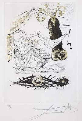 Bild Nr.7: 141-1229 Dali,S.: (Literatur und illustrierte Bücher 20.Jahrhundert - Alte Literatur in modernen Ausgaben)