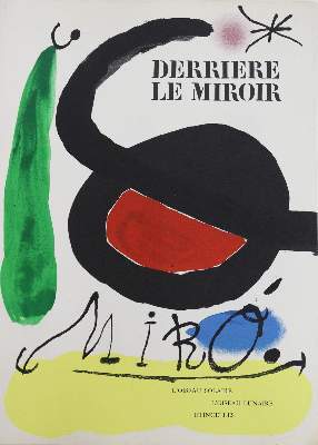 Bild Nr.1: 141-1236 Derriere le Miroir.: (Literatur und illustrierte Bücher 20.Jahrhundert - Alte Literatur in modernen Ausgaben)