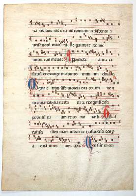 Bild Nr.1: 141-126 Antiphonar.: (Handschriften)