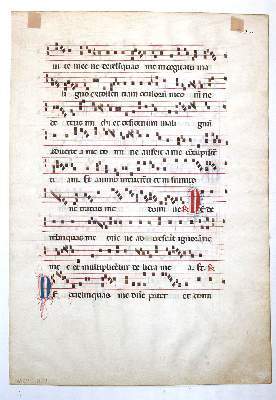 Bild Nr.2: 141-126 Antiphonar.: (Handschriften)