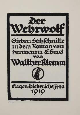 Bild Nr.1: 141-1384 Klemm,W.: (Literatur und illustrierte Bücher 20.Jahrhundert - Alte Literatur in modernen Ausgaben)