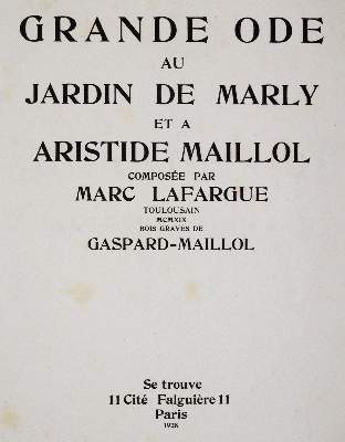Bild Nr.1: 141-1410 Lafargue,M.: (Maillol)