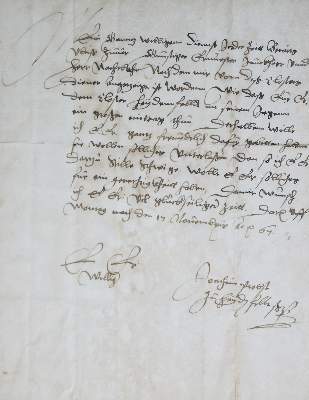 Bild Nr.1: 141-142 Urkunden.: (Handschriften)