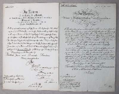 Bild Nr.12: 141-142 Urkunden.: (Handschriften)