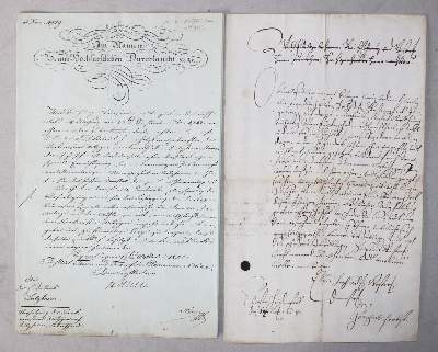 Bild Nr.13: 141-142 Urkunden.: (Handschriften)
