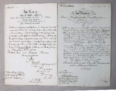Bild Nr.21: 141-142 Urkunden.: (Handschriften)