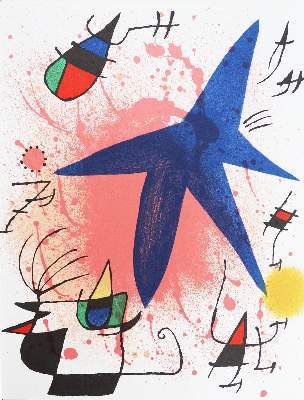 Bild Nr.1: 141-1443 Leiris,M., F.Mourlot, u. P.Cramer.: (Miro)