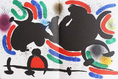 Bild Nr.3: 141-1443 Leiris,M., F.Mourlot, u. P.Cramer.: (Miro)