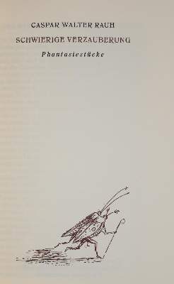 Bild Nr.1: 141-1499 Rauh,C.W.: (Literatur und illustrierte Bücher 20.Jahrhundert - Alte Literatur in modernen Ausgaben)