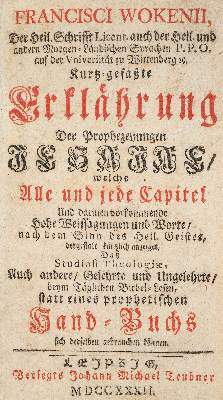 Bild Nr.1: 141-152 H(ering),J.G.: (Alte Drucke, Handschriften und Theologie)