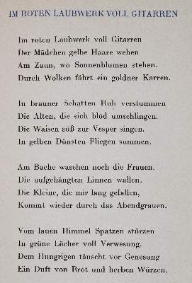Bild Nr.2: 141-1569 Trakl,G.: (Literatur und illustrierte Bücher 20.Jahrhundert - Alte Literatur in modernen Ausgaben)