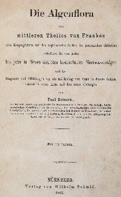 Bild Nr.1: 141-1633 Reinsch,P.(A.).: (Botanik)