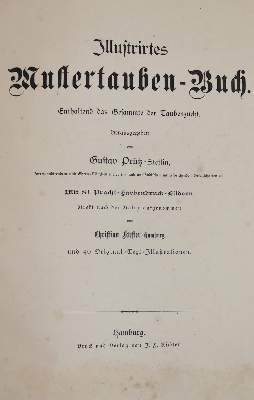 Bild Nr.2: 141-1760 Prütz,G. (Hrsg.),: (Zoologie, Vögel, Taubenzucht)