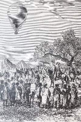 Bild Nr.4: 141-1764 Verne,J.: (Verschiedene Gebiete - Varia, Aeronautik, Ballonica)