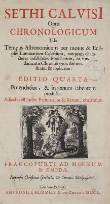 Bild Nr.1: 141-1774 Calvisius (Kallwitz),S.: (Verschiedene Gebiete - Varia, Astronomie)