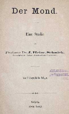 Bild Nr.2: 141-1780 Schmick,J.H.: (Verschiedene Gebiete - Varia, Astronomie)
