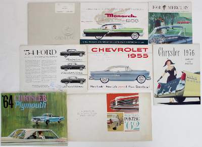 Bild Nr.12: 141-1787 Oldtimer-Prospekte.: (Verschiedene Gebiete - Varia, Auto)