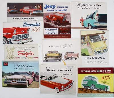 Bild Nr.14: 141-1787 Oldtimer-Prospekte.: (Verschiedene Gebiete - Varia, Auto)