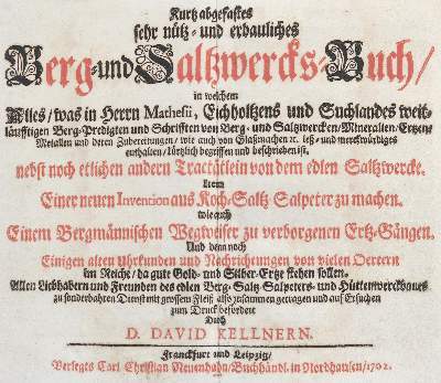 Bild Nr.2: 141-1792 Kellner,D.: (Verschiedene Gebiete - Varia, Bergbau)