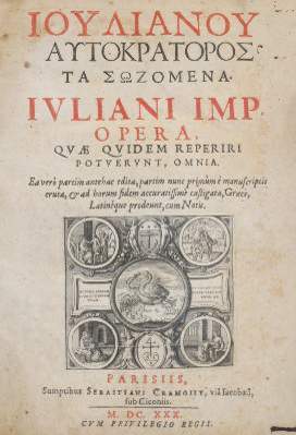 Bild Nr.1: 141-185 Julianus.: (Alte Drucke, Handschriften und Theologie)