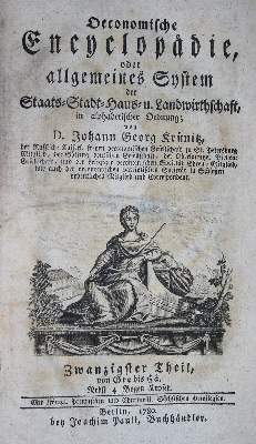 Bild Nr.1: 141-1875 Krünitz,J.G.: (Verschiedene Länder - Geschichte)