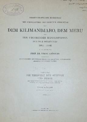 Bild Nr.1: 141-1950 Sjöstedt,Y.: (Verschiedene Gebiete - Varia)