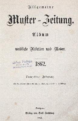 Bild Nr.1: 141-1954 Allgemeine Muster-Zeitung.: (Verschiedene Gebiete - Varia, Textil)