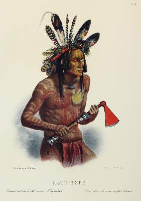 Bild Nr.1: 141-1993 Bodmer,C.: (Amerika, Indianer)