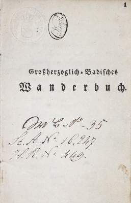 Bild Nr.1: 141-2062 Wanderbücher.: (Deutschland, Baden-Württemberg)