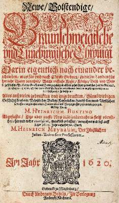Bild Nr.1: 141-2080 Bünting, H.: (Deutschland, Braunschweig, Lüneburg)