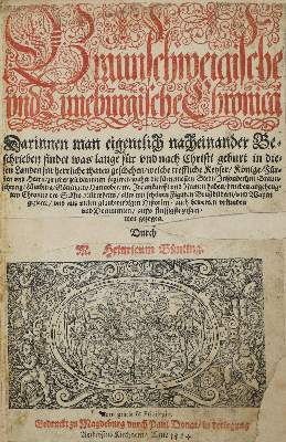 Bild Nr.1: 141-2081 Bünting,M.H.: (Deutschland, Braunschweig, Lüneburg)