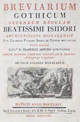 Bild Nr.1: 141-212 Lorenzana,F.A.: (Alte Drucke, Handschriften und Theologie)