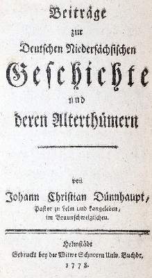 Bild Nr.1: 141-2127 Dünnhaupt,J.C.: (Deutschland, Niedersachsen)