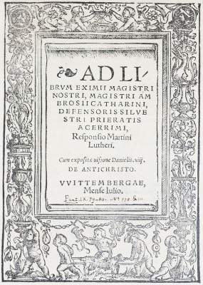 Bild Nr.1: 141-215 Luther,M.: (Alte Drucke, Handschriften und Theologie)
