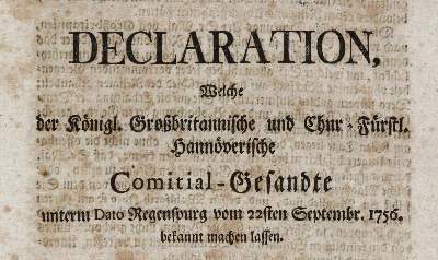 Bild Nr.2: 141-2185 Kaiserlich-Königliches: (Deutschland, Siebenjähriger Krieg, Vier Schriften)