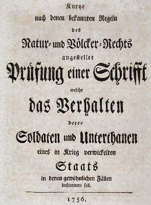 Bild Nr.1: 141-2186 Kurtze: (Deutschland, Siebenjähriger Krieg, Vier Schriften)