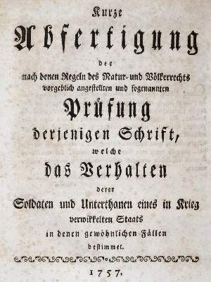 Bild Nr.3: 141-2186 Kurtze: (Deutschland, Siebenjähriger Krieg, Vier Schriften)
