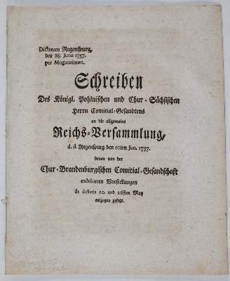 Bild Nr.23: 141-2191 (Plotho,E.C.v.).: (Deutschland, Siebenjähriger Krieg, Vier Schriften)