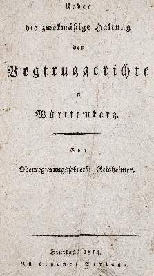 Bild Nr.1: 141-2215 Geisheimer,(F.C.L.).: (Deutschland, Württemberg)