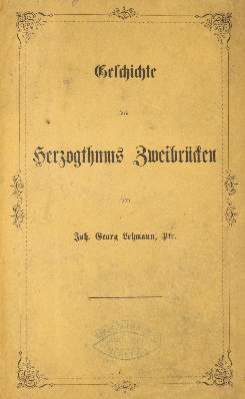 Bild Nr.1: 141-2224 Lehmann,J.G.: (Deutschland, Zweibrücken)