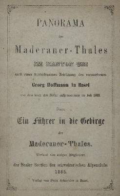Bild Nr.2: 141-2297 Maderanerthal.: (Schweiz)