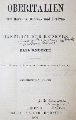 Bild Nr.1: 141-2342 Sammlung: (Verschiedene Länder - Geschichte, Baedeker)