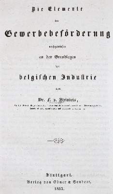 Bild Nr.1: 141-2351 Steinbeis,F.v.: (Verschiedene Länder - Geschichte, Benelux)