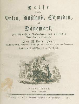 Bild Nr.1: 141-2358 Coxe,W.: (Verschiedene Länder - Geschichte)