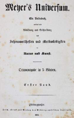 Bild Nr.1: 141-2398 Meyers Universum.: (Verschiedene Länder - Geschichte)