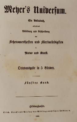 Bild Nr.4: 141-2399 Meyer's Universum.: (Verschiedene Länder - Geschichte)
